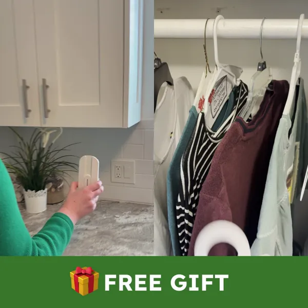 A UV plug-in trap and moth traps for closets, the free gift options included with a BugMD order